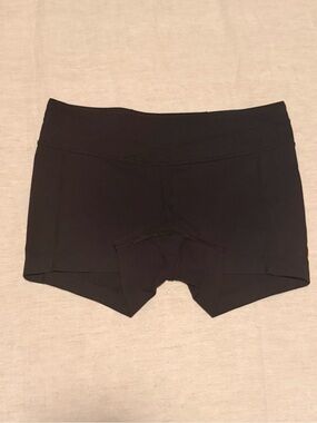 Lucy Black High-Waist Bike Shorts